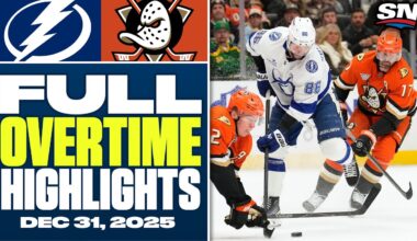 Tampa Bay Lightning at Anaheim Ducks | FULL Overtime Highlights - December 31, 2025