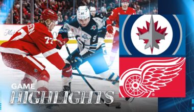 Detroit Red Wings vs. Winnipeg Jets - Game Highlights