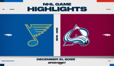 NHL Highlights | Blues vs. Avalanche - December 31, 2025