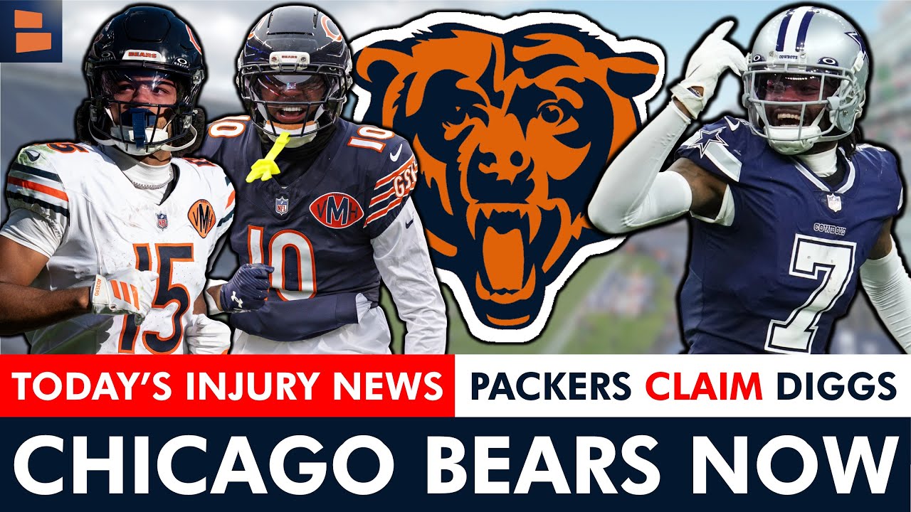 Chicago Bears Injury News On Luther Burden & Rome Odunze + Packers Claim Trevon Diggs