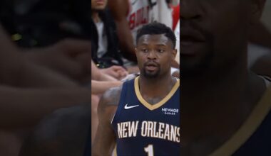 Zion Williamson off the glass SLAM #pelicans #shorts