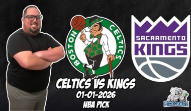 Boston Celtics vs Sacramento Kings 1/1/26 NBA Free Picks & Prediction | NBA Betting Tips
