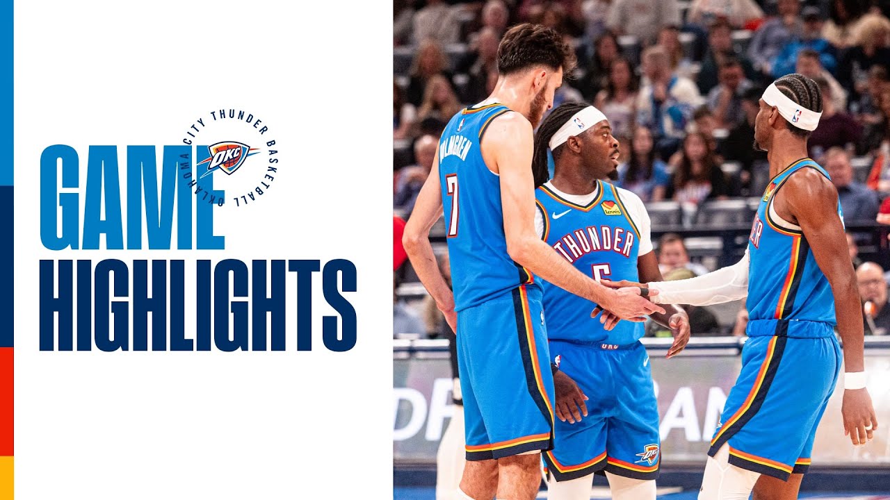 OKC Thunder vs Portland Trail Blazers | Game Highlights | December 31, 2025