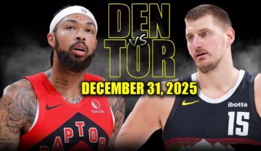 Denver Nuggets vs Toronto Raptors Full Game Highlights – December 31, 2025 | NBA Season