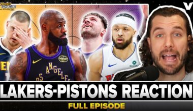 Lakers-Pistons Reaction: Luka & LeBron NEED to be better + how Nuggets deal with Jokic injury