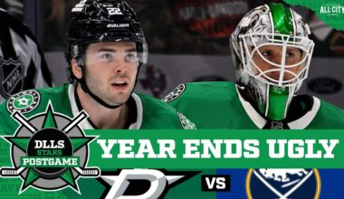 Sabres Spoil Stars’ New Year’s Eve Party, Beat Dallas 4-1 | DLLS STARS POSTGAME