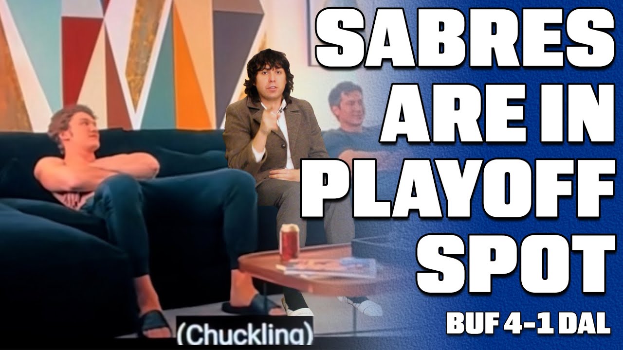 Buffalo Sabres win TENTH straight game, in playoff spot going into 2026 | Sabres 4 Stars 1