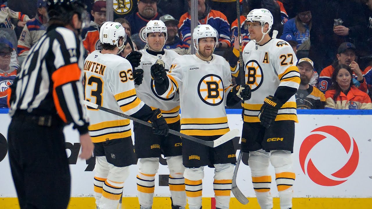 Game Highlights: Boston Bruins at Edmonton Oilers