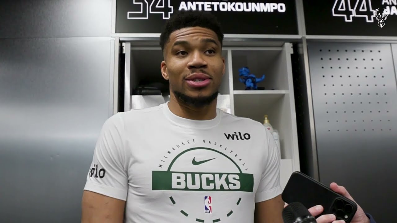 Giannis Antetokounmpo Postgame Media Availability | 12.31.25