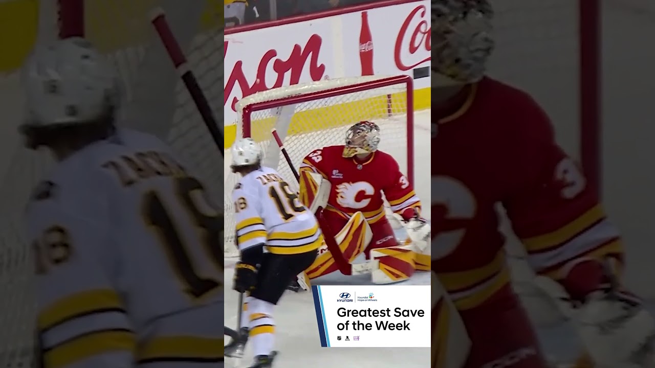 Wolf denies Zadorov for Greatest Save 🥅