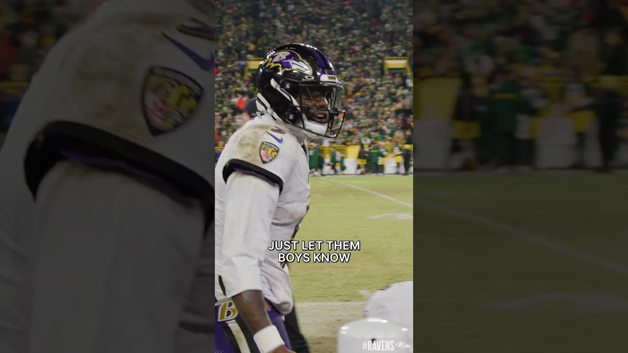 O-line felt that. Defense felt that.Watch Wired. #ravens #nflgameday #shorts #micdup