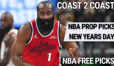 Will James Harden Struggle vs the Utah Jazz? | NBA Player Props & Best Bets (1/1/26)