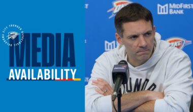 Coach Daigneault on the Thunder’s win over the Trail Blazers | Post Game Media | December 31, 2025