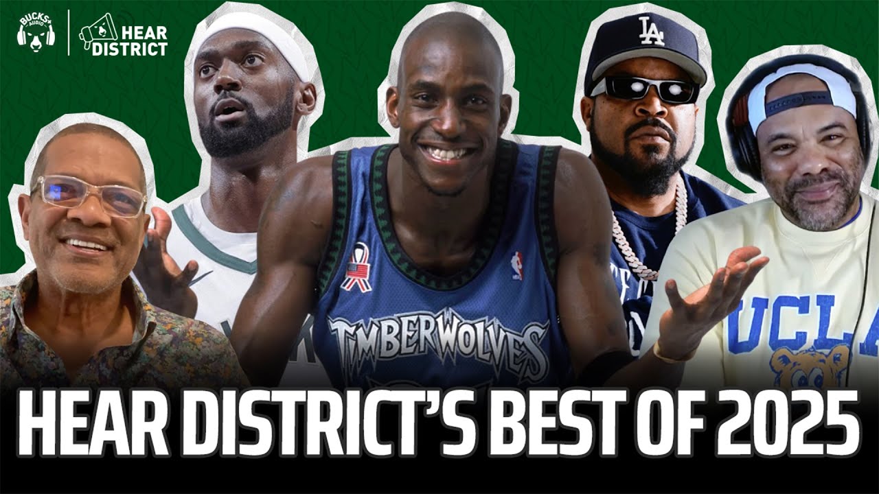 Hear District's Best of 2025: Favorite Interviews & Top Milwaukee Bucks Moments (Episode 95)