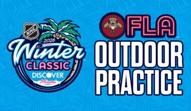 Florida Panthers Outdoor Practice from loanDepot Park