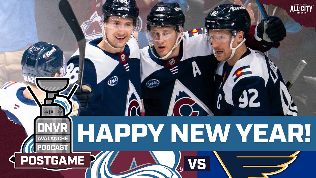 Val Nichushkin and the Colorado Avalanche demolish St. Louis Blues to ring in 2026