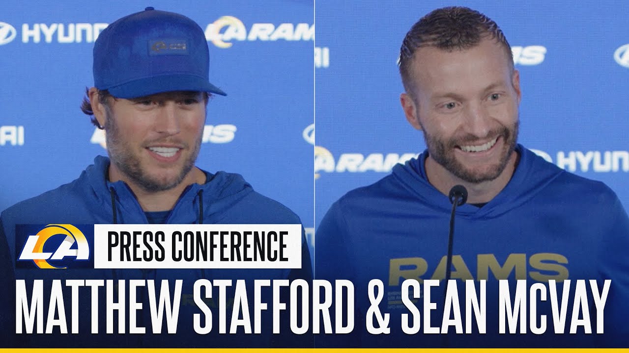 Matthew Stafford & Sean McVay On Week 18 Mindsets, Tyler Higbee's Return & Receiver Friendly QBs