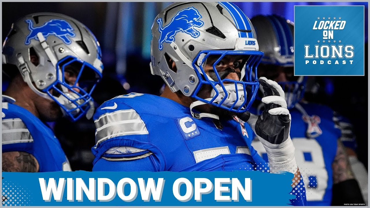 Detroit Lions’ Window Still WIDE OPEN—Why Fans Should BELIEVE in Super Bowl Potential in 2026