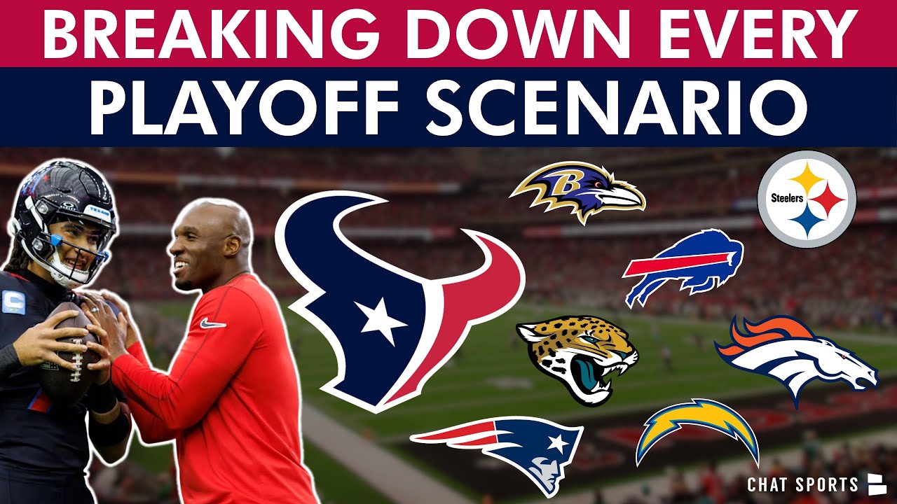 🚨 MAJOR Houston Texans Playoff Picture Update: AFC South Chances & Possible AFC Playoff Matchups