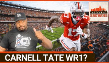 BROWNS Get Carnell Tate In Latest NFL Mock Draft Prediction?