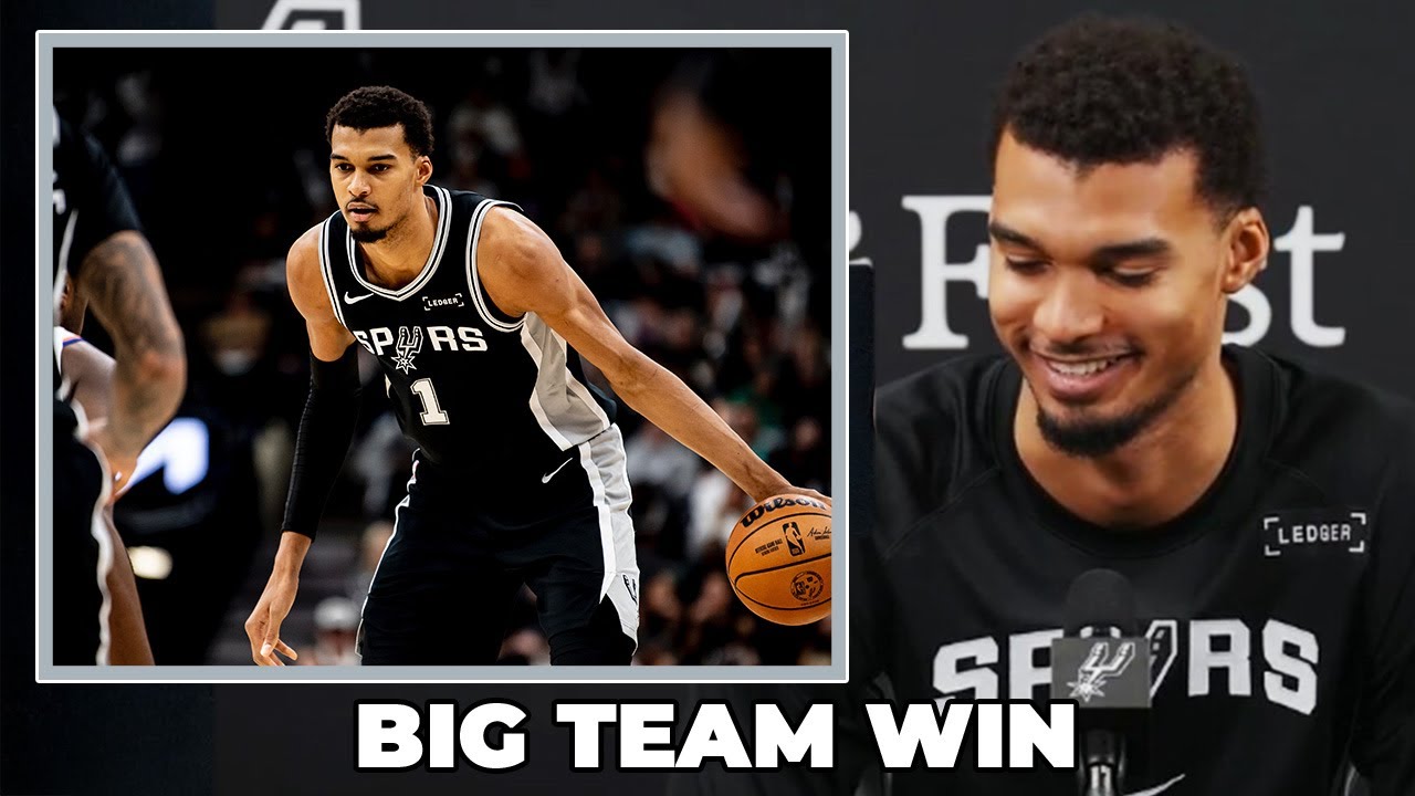 Victor Wembanyama on Team Win and Update on Knee