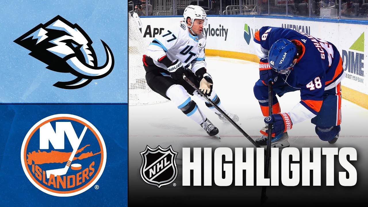 Mammoth vs. Islanders | NHL Highlights | January 01, 2026