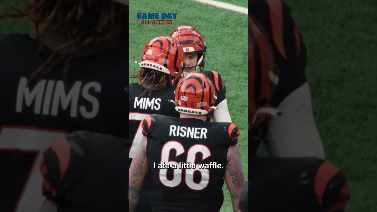 “On my cheek?” 😂