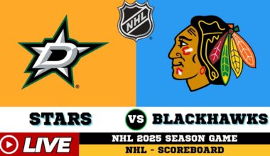 🔴LIVE : Chicago Blackhawks Vs Dallas Stars | NHL 2025 | NHL Live SCOREBOARD | Dec 28 2025
