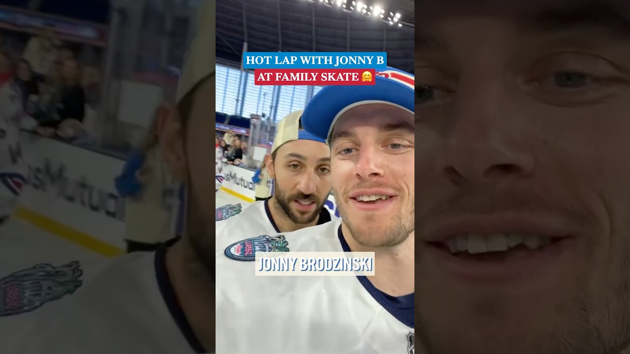 Take a hot lap with Jonny Brodzinski! 🤳
