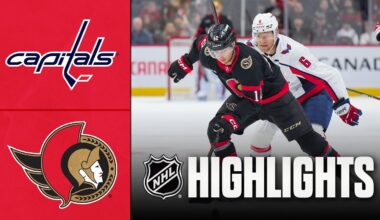 Capitals vs. Senators | NHL Highlights | January 01, 2026