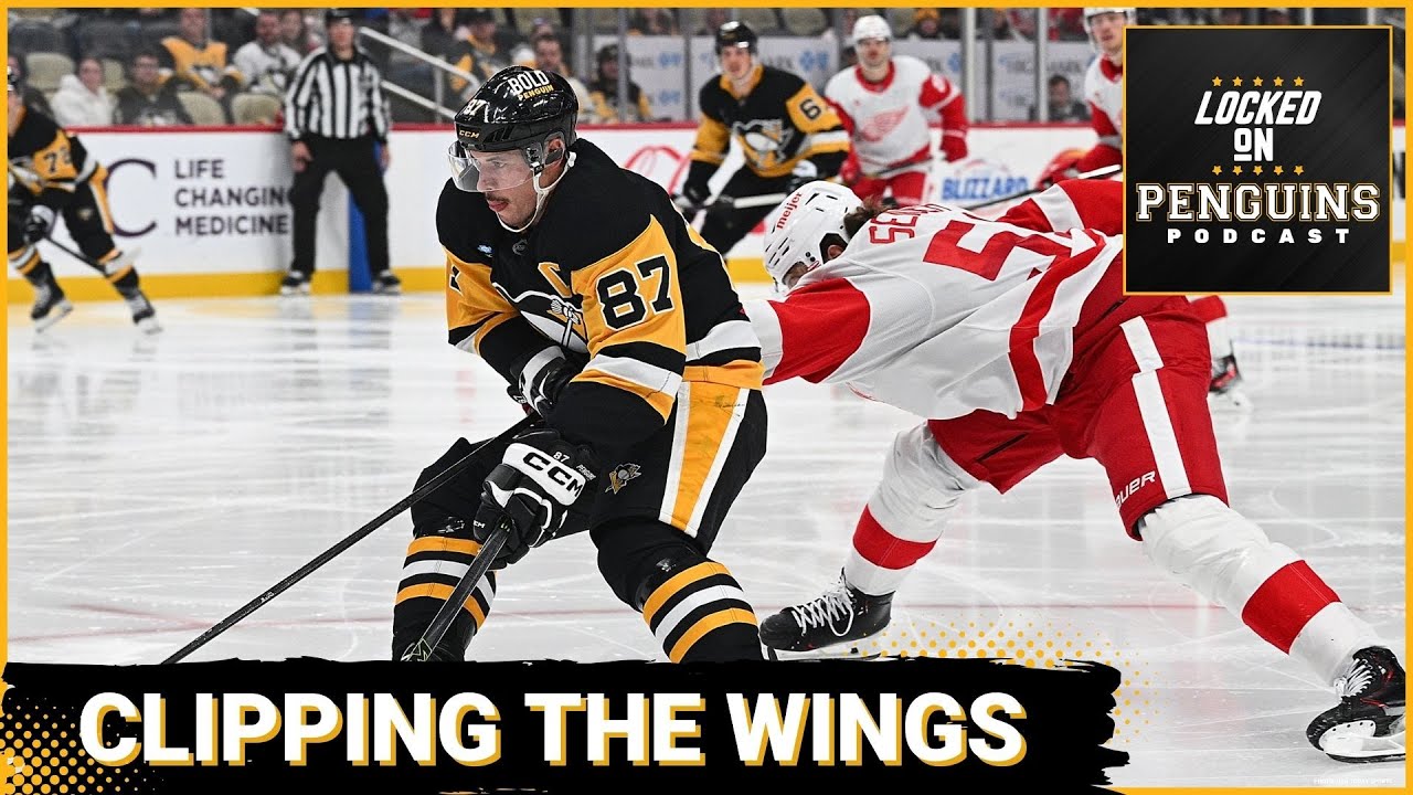 Penguins look to slow down the Red Wings tonight!