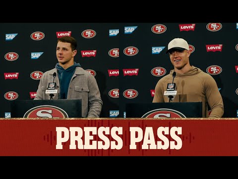 Purdy, McCaffrey Break Down Bears Game | 49ers