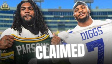 ***Breaking News*** Trevon Diggs Claimed by the Packers!!!