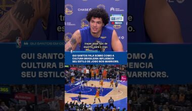 GUI SANTOS sobre seu estilo de jogo na #NBA 🇧🇷🏀