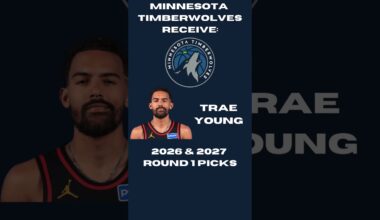 TRADING Trae Young To The Minnesota Timberwolves! #nba #basketball #viral