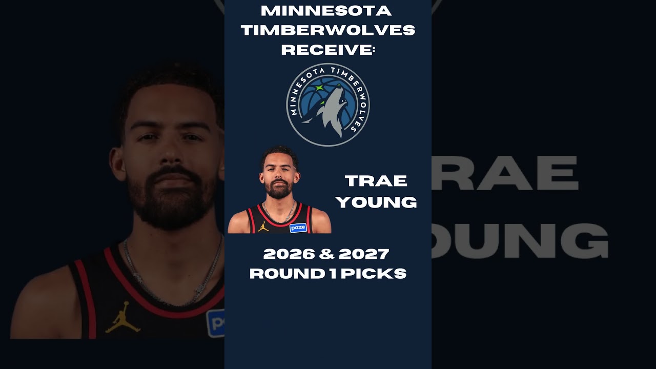 TRADING Trae Young To The Minnesota Timberwolves! #nba #basketball #viral