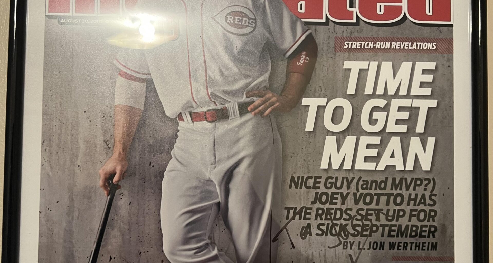 Joey Votto 2010 Auto