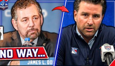 NHL Analyst drops BOMBSHELL on Rangers Front Office...