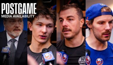 New York Islanders Postgame Availability | NYI vs UTA