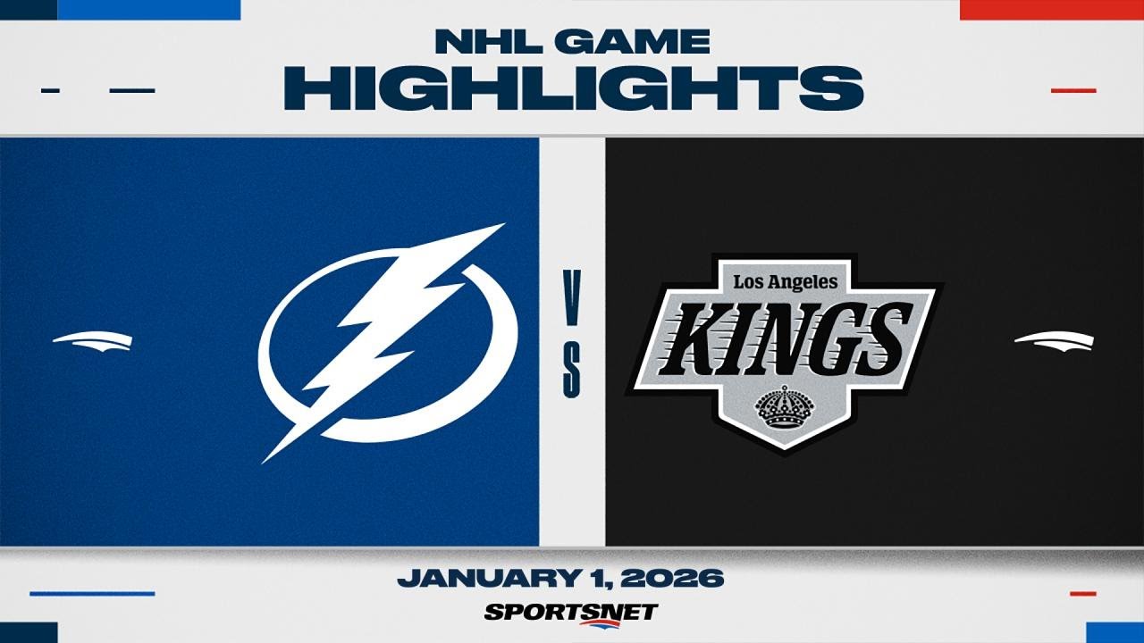 NHL Highlights | Lightning vs. Kings - January 1, 2026
