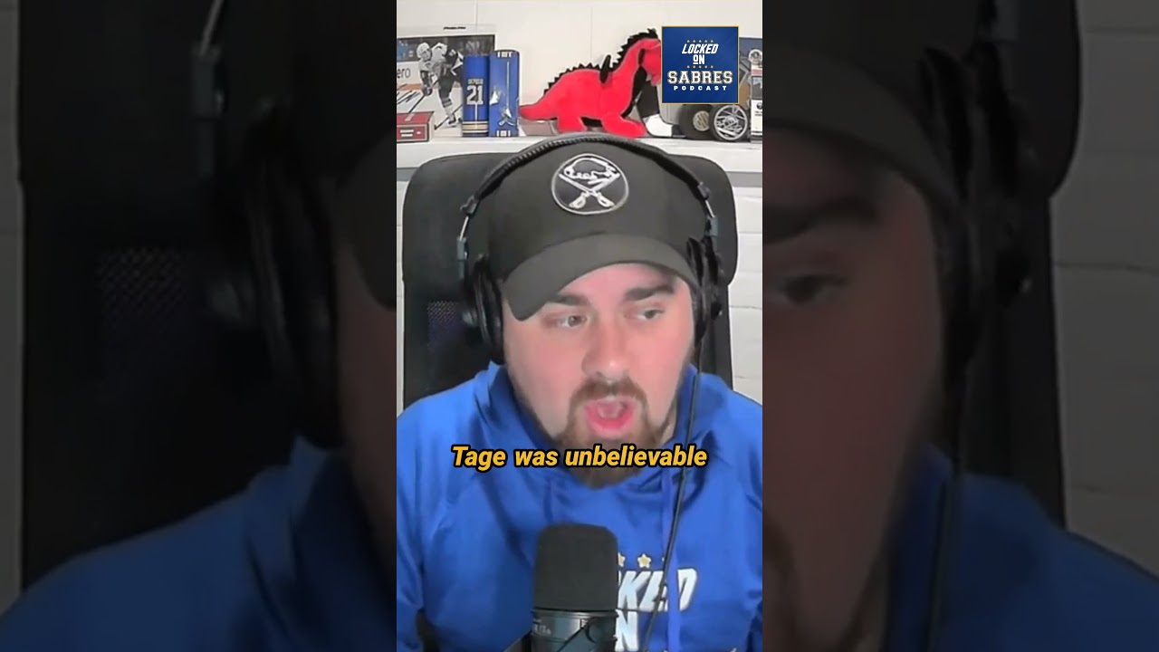 Tage Thompson CARRIES The Buffalo Sabres To Their 10th Straight Win!