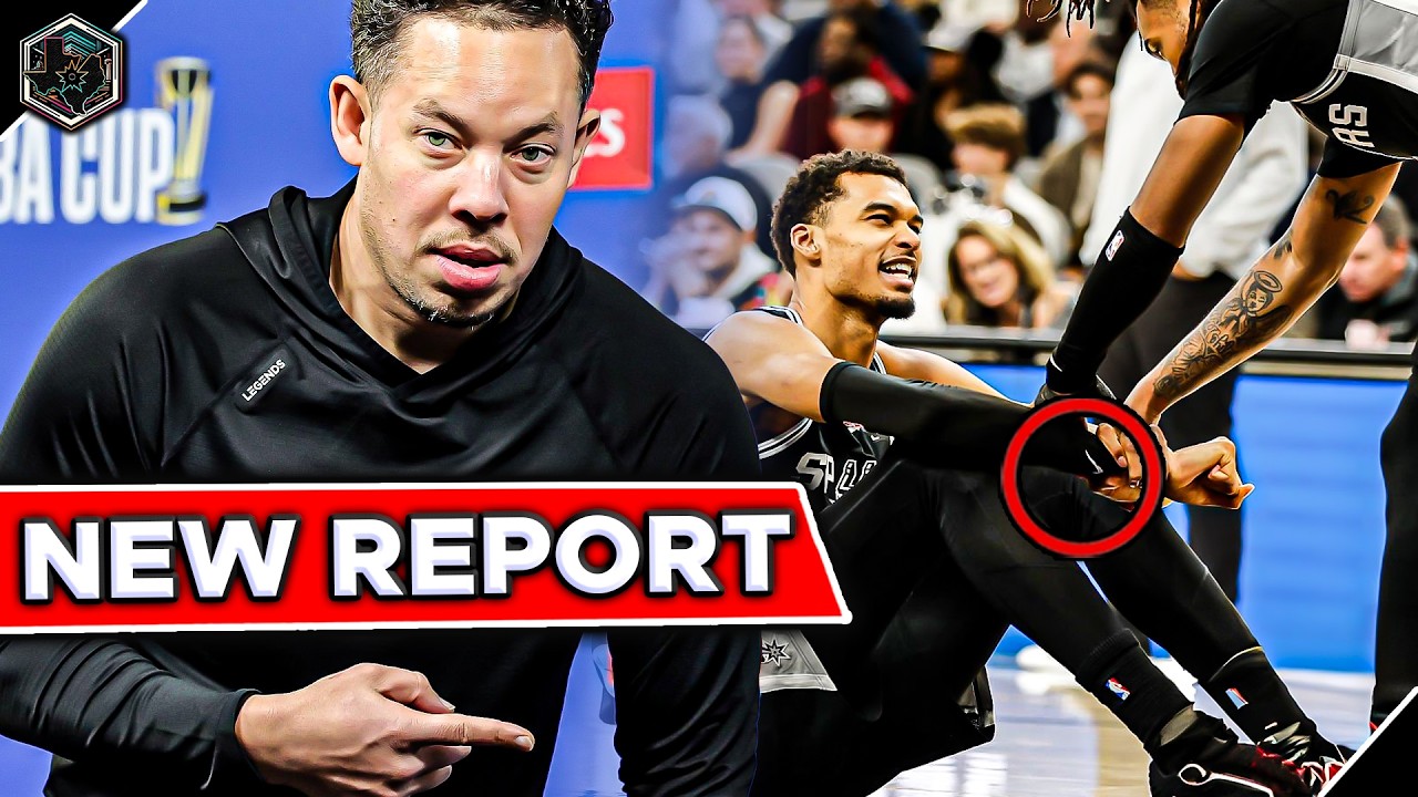 Well it's OFFICIAL... - Spurs give MULTIPLE Wembanyama updates