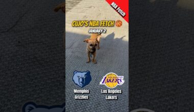 Cujo’s NBA Fetch | Memphis Grizzlies vs Los Angeles Lakers 🐕 NBA Basketball Jan 2
