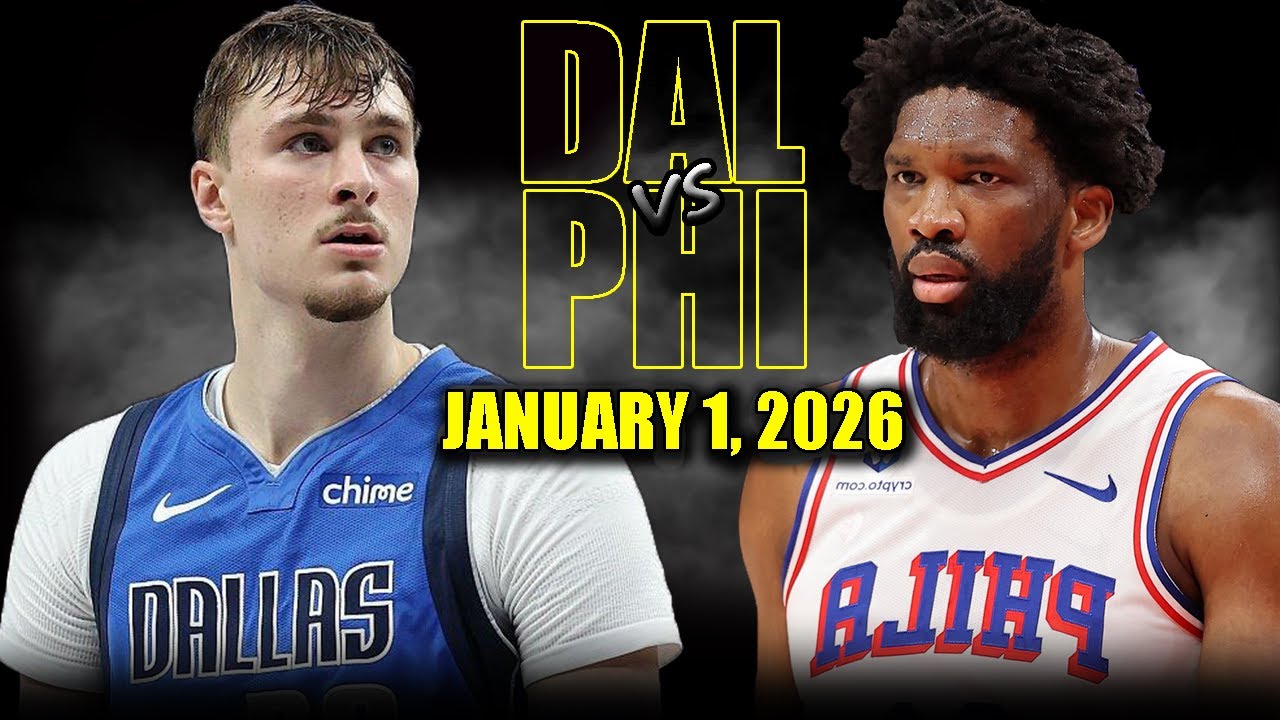 Dallas Mavericks vs Philadelphia 76ers Full Game Highlights – January 1, 2026 | NBA Season