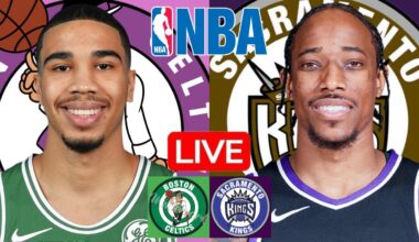 LIVE: BOSTON CELTICS vs SACRAMENTO KINGS | NBA | PLAY BY PLAY | SCOREBOARD