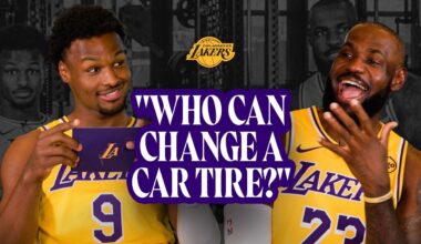 LeBron and Bronny James Answer Our BIGGEST Questions | Spill the Tea