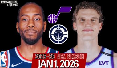 (LIVE) Utah Jazz vs Los Angeles Clippers NBA Live Stream