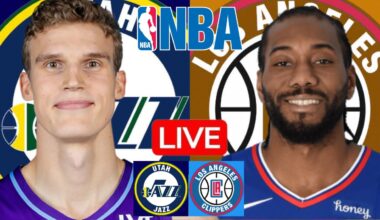 LIVE: UTAH JAZZ vs LOS ANGELES CLIPPERS | NBA | PLAY BY PLAY | SCOREBOARD