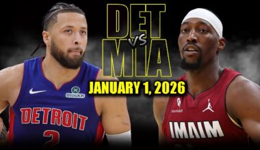 Detroit Pistons vs Miami Heat Full Game Highlights – January 1, 2026 | NBA Season