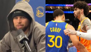 Steph Curry says LaMelo Ball has reached out for help with ankle issues